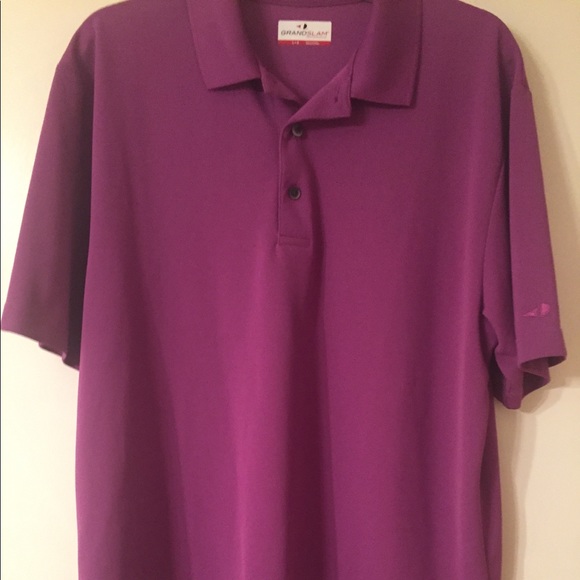 Grand Slam Golf Wicking Shirt Mens LG - Picture 1 of 4